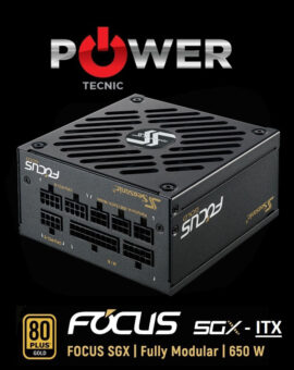 Fuente Seasonic - Focus SGX Gold - A1 650W - Full Modular - ITX - SFX