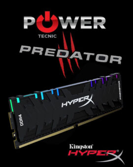 MEMORIAS – DDR4 Kingston HyperX Predator 16GB 3200MHz
