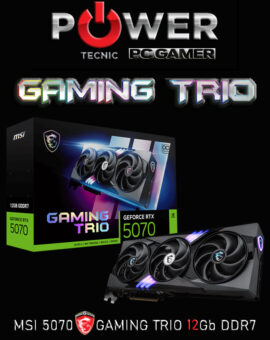 MSI - GEFORCE - RTX - 5070 " 12Gb DDR7 " GAMING TRIO - OC - PCIe Gen5 – DLSS 4