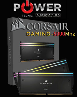 CORSAIR – DOMINATOR - TITANIUM – DDR5 – GAMING » 32Gb ( 2X16GB ) »6000Mhz