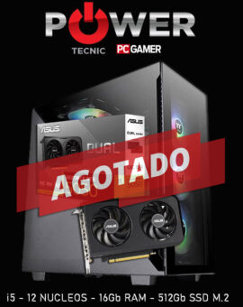 PC-i5 12NUCLEOS - SSD M.2 512Gb-5000Mhz - VIDEO - 5050 - ASUS - DUAL - OC - iA - 16GB DDR4 - 3200Mhz - HYPERX - PREDATOR - ARGB