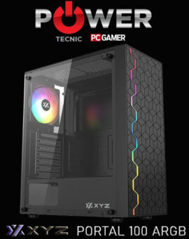 GABINETE - GAMER - XYZ - 100 A - ARGB  " VIDRIO TEMPLADO "