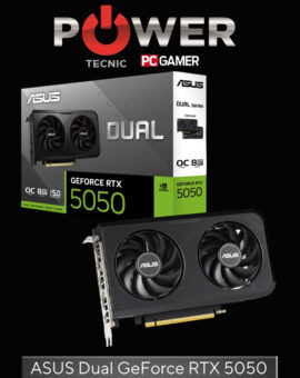 ASUS - NVIDIA - GeForce - RTX - 5050 OC Edition - 8GB - GDDR6 - PCI Express 5.0 - DUAL - iA