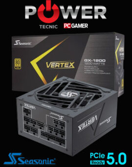 FUENTE - SEASONIC - VERTEX - GX-1200W - 3.1 - GOLD  "NUEVO CONECTOR 5.0"