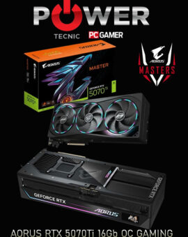 GIGABYTE - GEFORCE - RTX - 5070 Ti - AORUS - MASTER -16G - OC - GAMING - iA