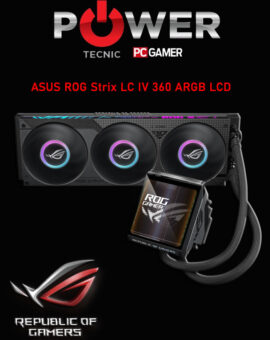 ASUS - COOLER - ROG STRIX - LC - IV - 360 - ARGB - PANTALLA - LCD 5.8" IPS