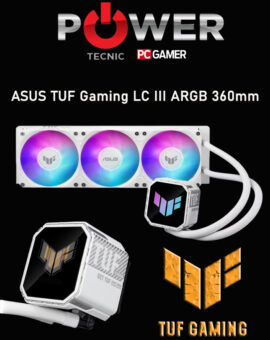 ASUS - WATER COOLER - TUF - GAMING - LC III - 360 - ARGB - BLANCA