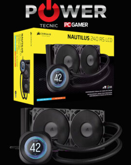 WATER COOLER - CORSAIR -  NAUTILUS - 240 RS - LCD - IPS NUEVO MODELO "2026"